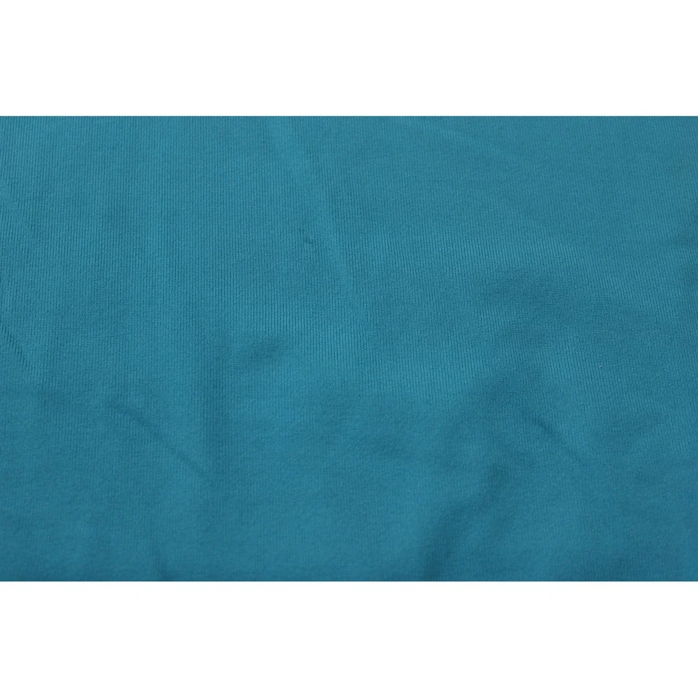 Quiksilver Boys Cyan Blue Short Sleeve Rash Guard Swim Shirt Size 12 M Logo